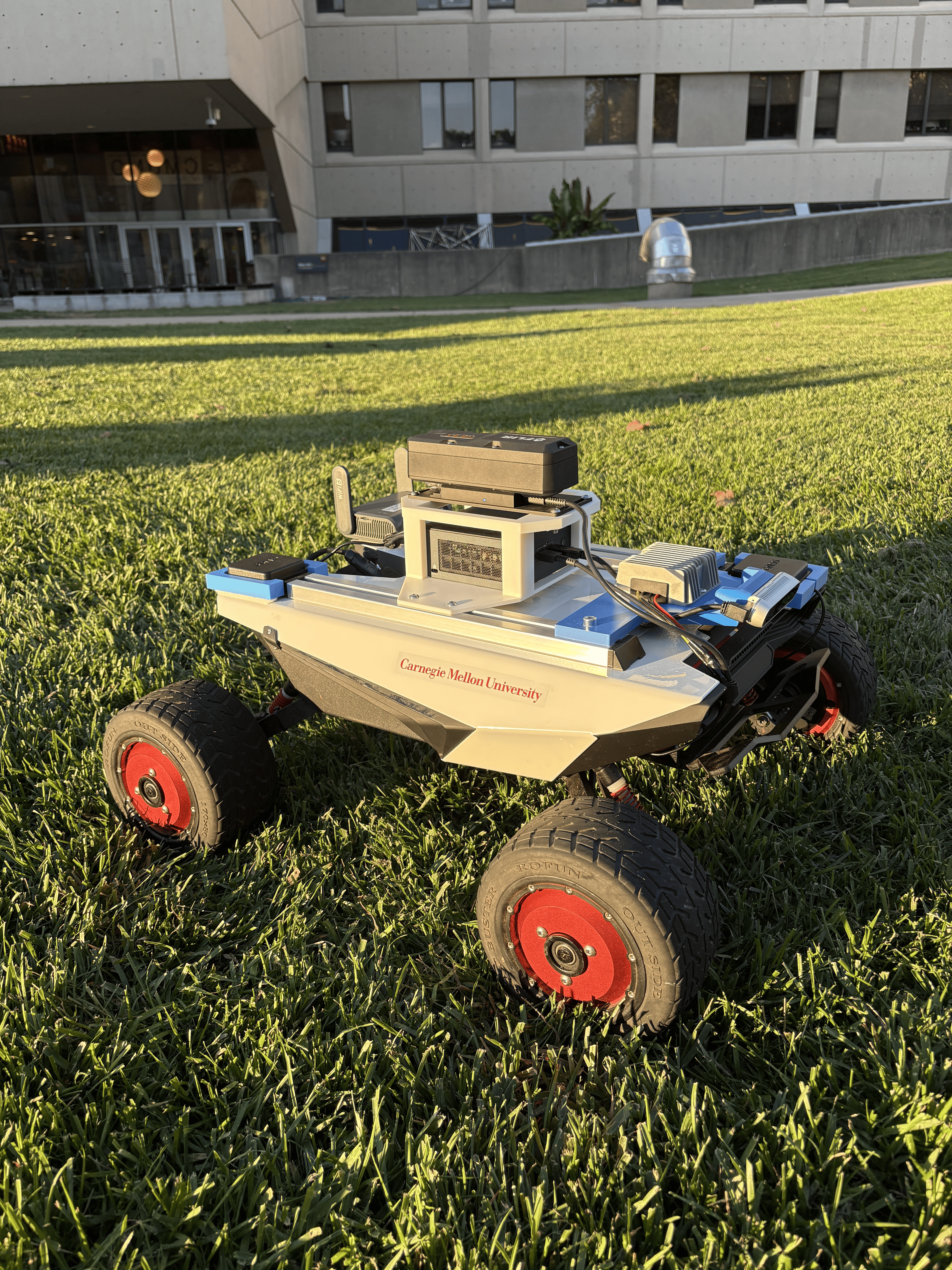 Autonomous Navigation and Gas Detection on a Wheeled Robot